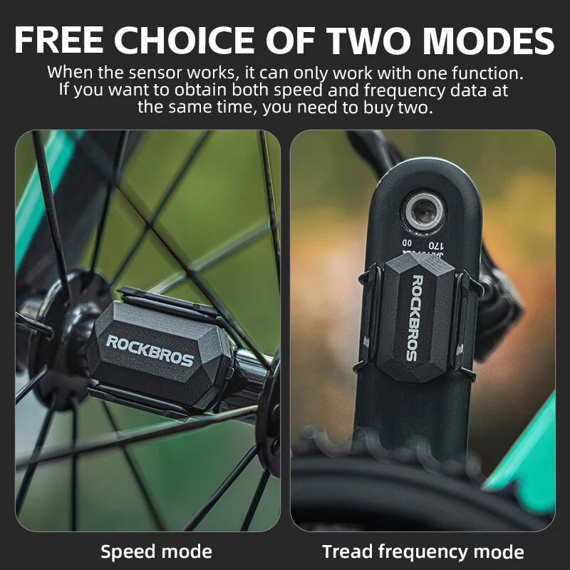2-in-1 Speed & Cadence Sensor