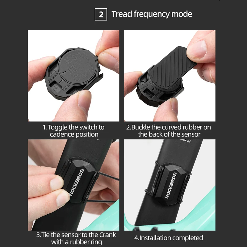 2-in-1 Speed & Cadence Sensor