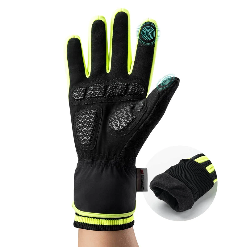 ROCKBROS Handschuhe Fahrradhandschuhe 터치스크린 Thinsulate Skihandschuh
