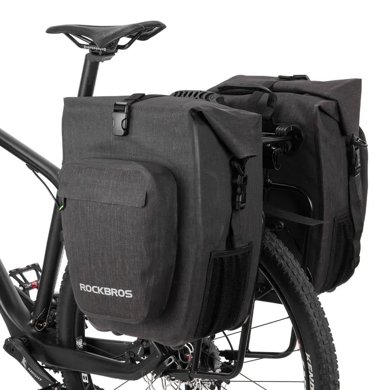 ROCKBROS Fahrrad 힌트 Gepäckträgertasche wasserdicht 20-27L for E-Bike/Rennrad/MTB
