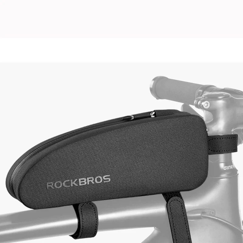 ROCKBROS Fahrrad Rahmentasche wasserdicht Staubfest Schwarz 1L/1,6 L