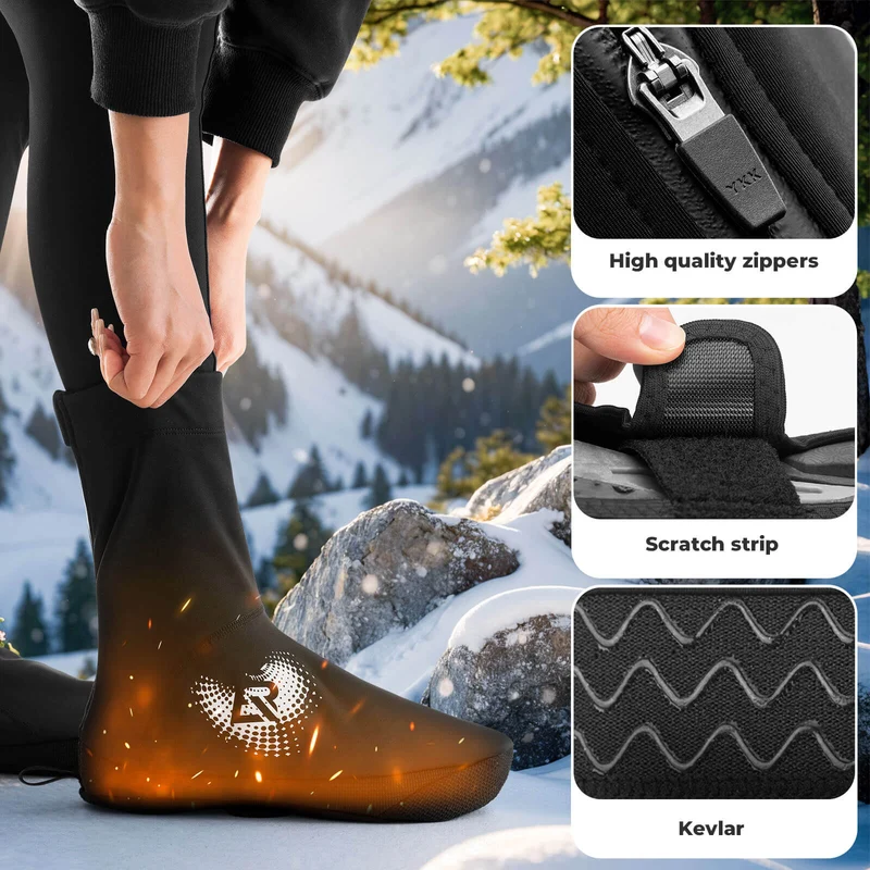 Windproof Thermal Cycling Shoe Covers