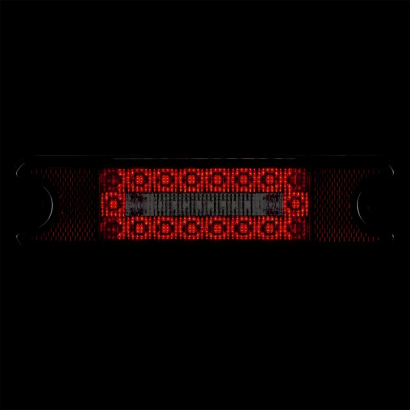 Schmale LED-Anhängerleuchte / 190 x 50 mm