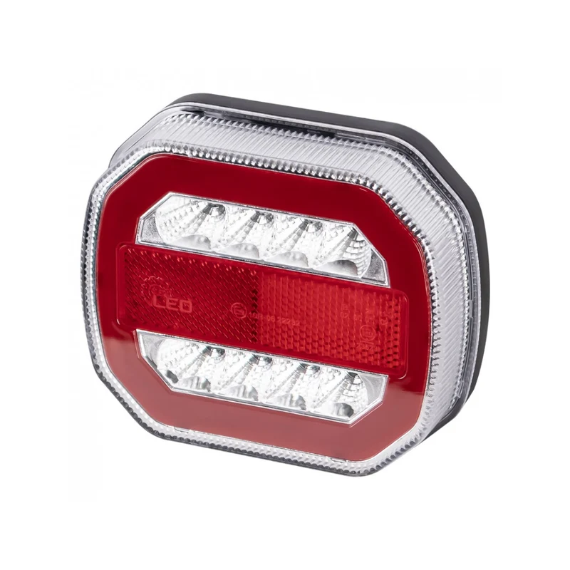 Magnetisches Neon-Anhängerlicht- und Dreieck-Set mit 7.5 m Kabel / 7-polig