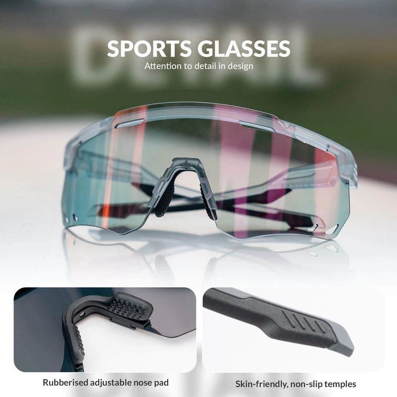 Photochromic Windproof Cycling Glasses