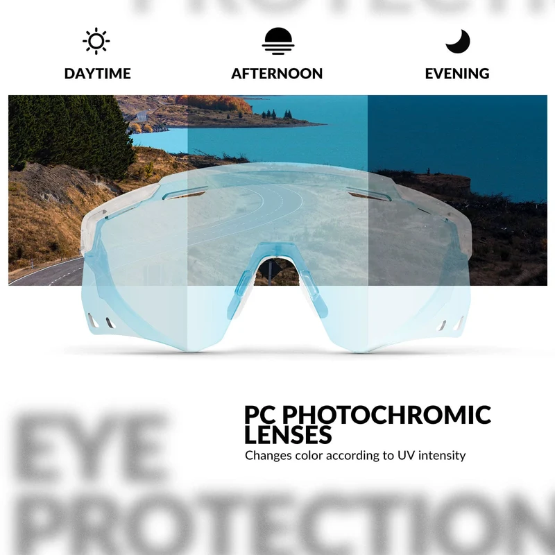 Photochromic Windproof Cycling Glasses
