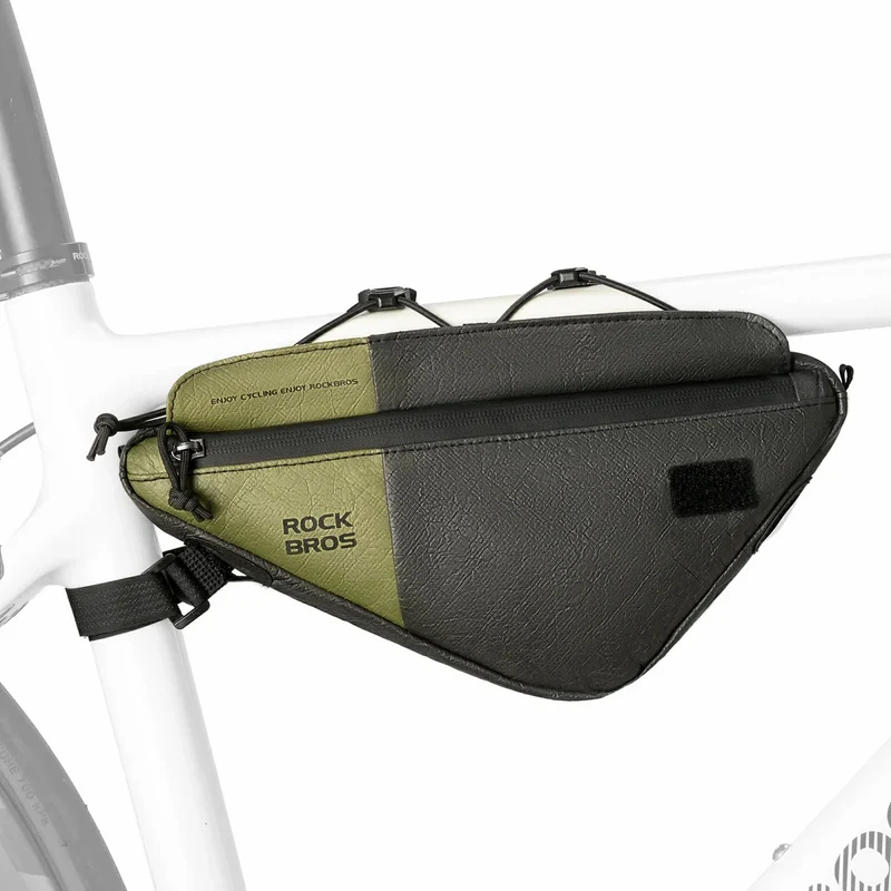 Triangle Bike Frame Bag with Shoulder Strap - 0.7L