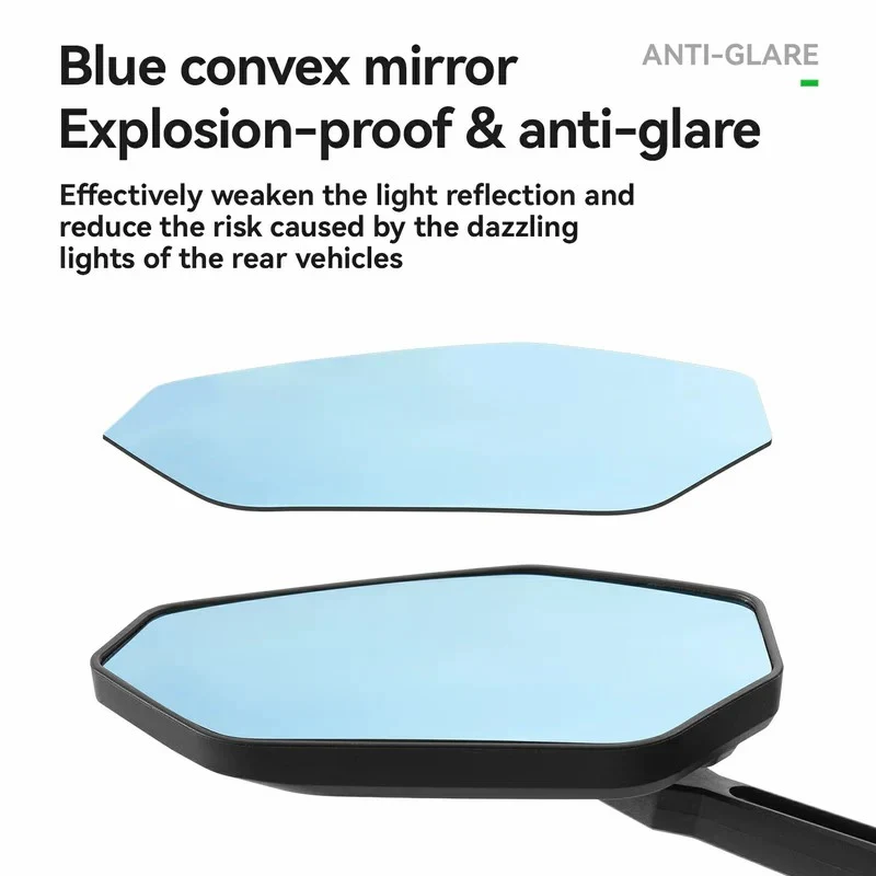Anti-Glare Bike Handlebar Mirror