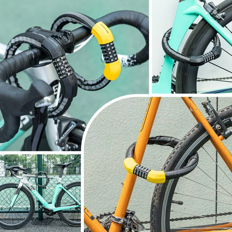 ROCKBROS Fahrradschloss Zahlenschloss 19mm 디키스