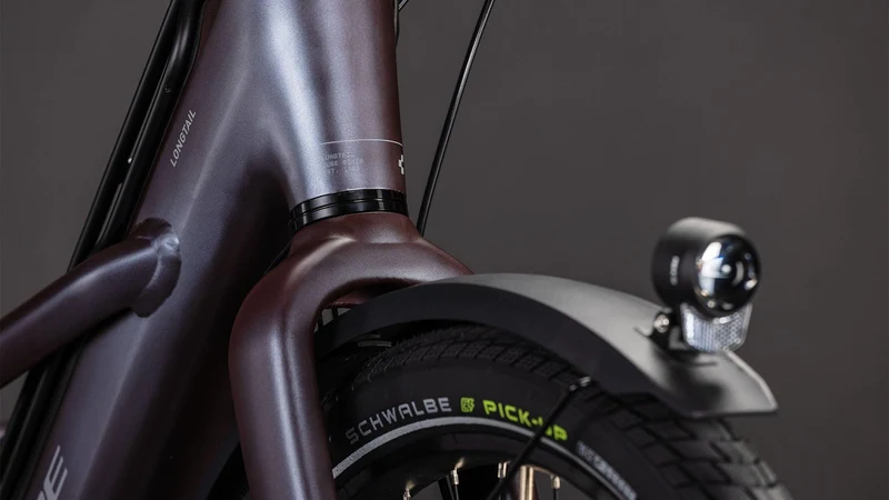 CUBE Longtail Hybrid Comfort 800 mineralgrey´n´reflex