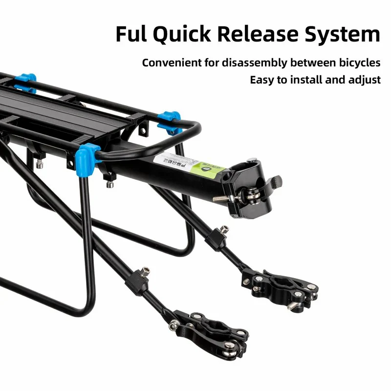 Quick Release Rear Bike Rack for Mountain Bikes