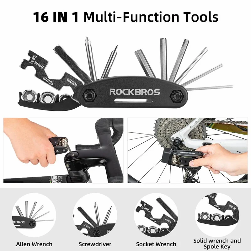Multi-Function Bike Repair Tool Bag
