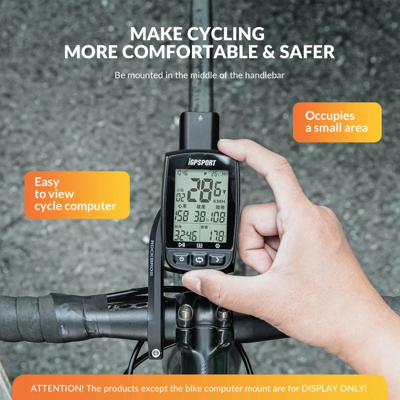 Multifunctional Bike Computer Mount