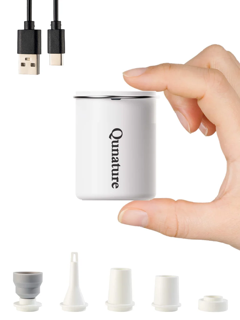 Qunature Mini Electric Air Pump for Camping & Outdoor Gear
