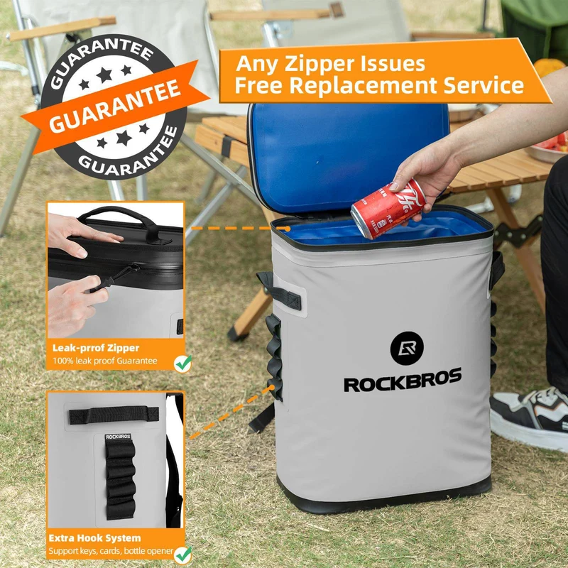 ROCKBROS Kühltasche wasserdicht 배낭 20L Isolierte Lunchtasche
