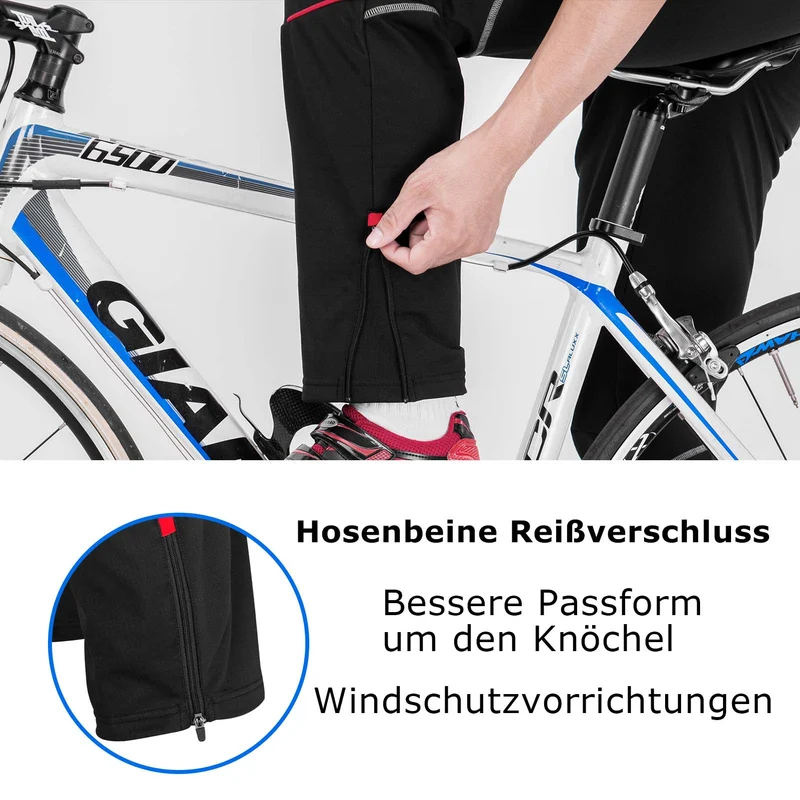 ROCKBROS Fahrradhose Herren Freizeithose Outdoor-Aktivitéiten M-4XL