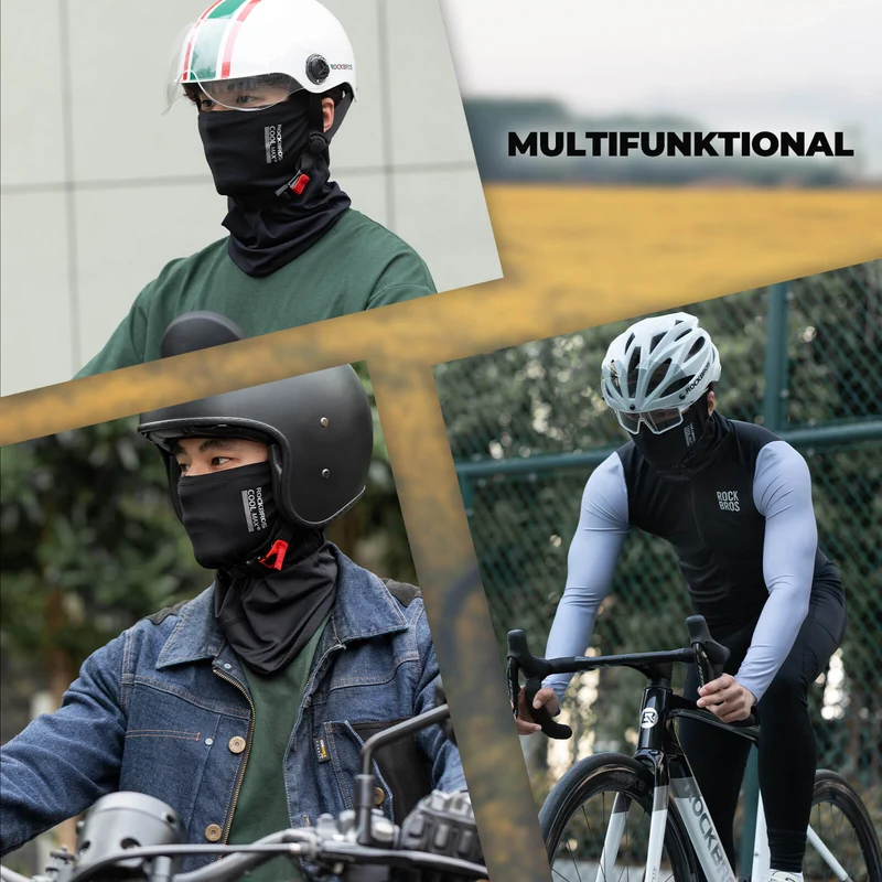 ROCKBROS Multifunktionstuch Gesichtsmaske Schlauchtücher fir Radsportler