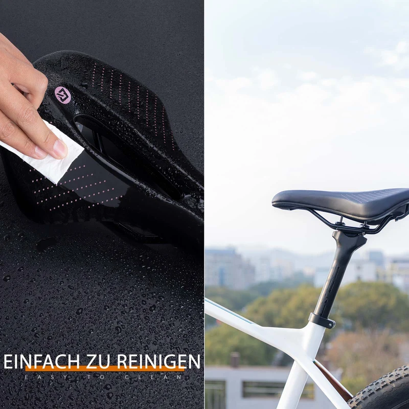 ROCKBROS Fahrrad Sattel Ergonomischer Stoßdämpfender Fahrradsattel 유니섹스