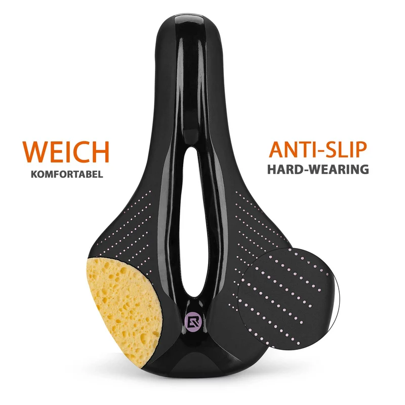 ROCKBROS Fahrrad Sattel Ergonomischer Stoßdämpfender Fahrradsattel 유니섹스