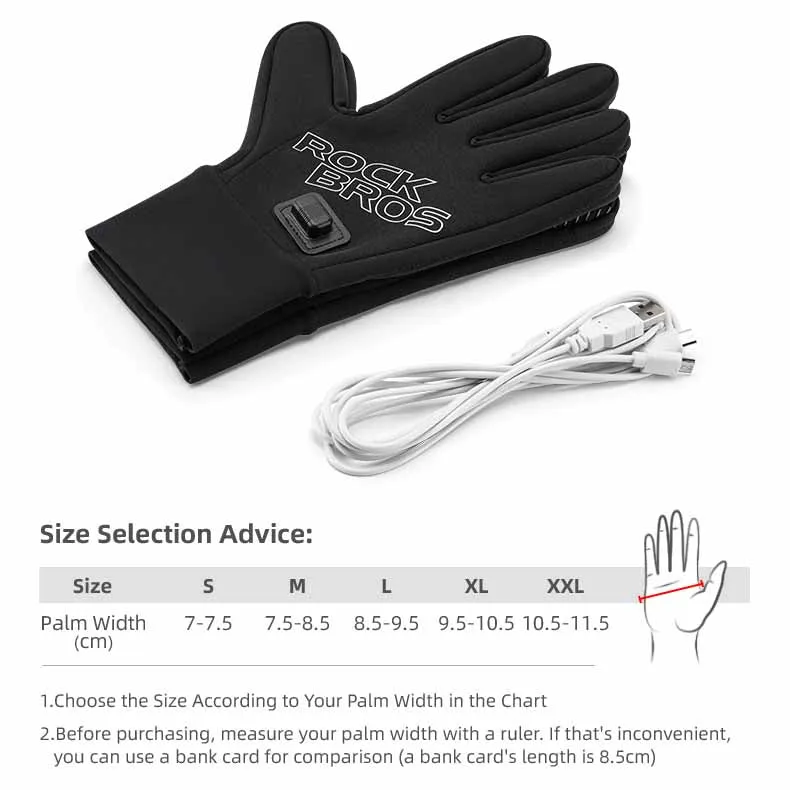 Electric Heated Gloves for Winter