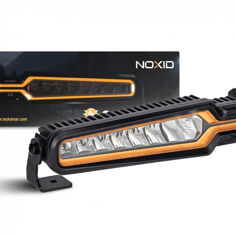 22" X-Spider NOXID Lichtleiste mit weißem Tagfahrlicht und gelbem Blitzlicht