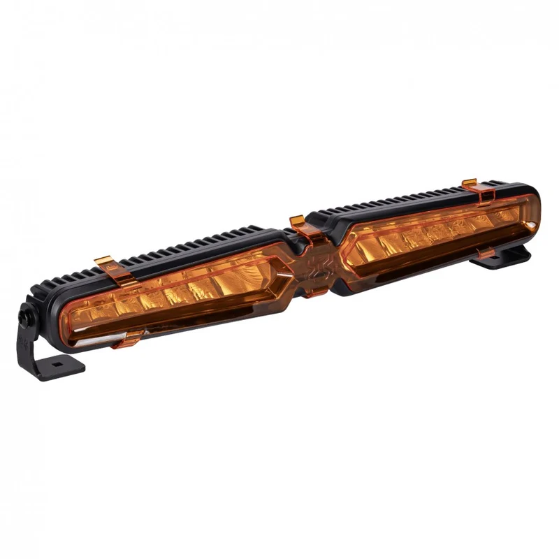 22" X-Spider NOXID Lichtleiste mit weißem Tagfahrlicht und gelbem Blitzlicht