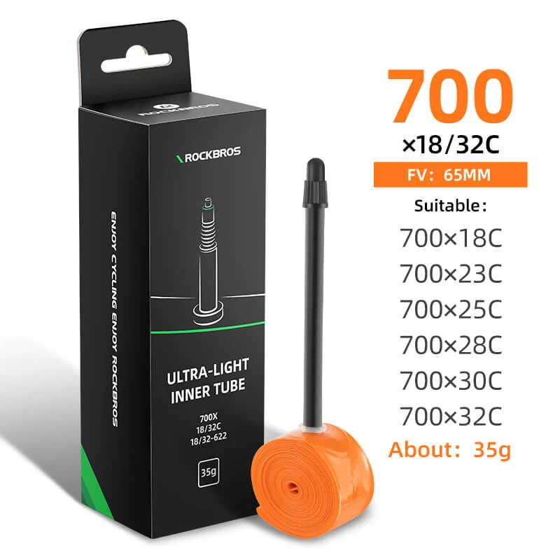 Bike Inner Tube 700x18/32C Super Light 24/35g TPU