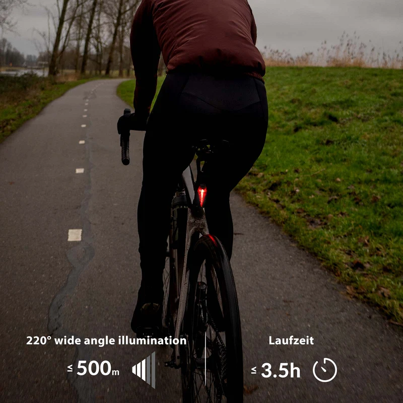 ROCKBROS LED 힌트 Fahrradlicht Aufladbarer IPX5 Wasserdicht