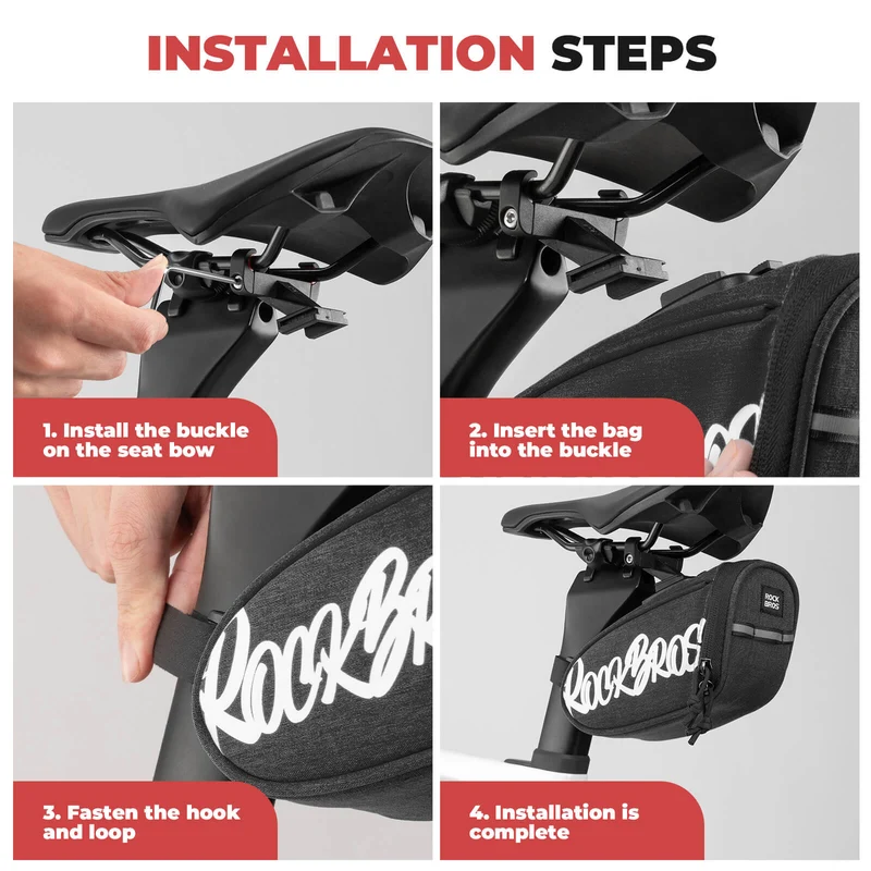 FlashRide Sketch Bike Saddle Bag - 0.8L