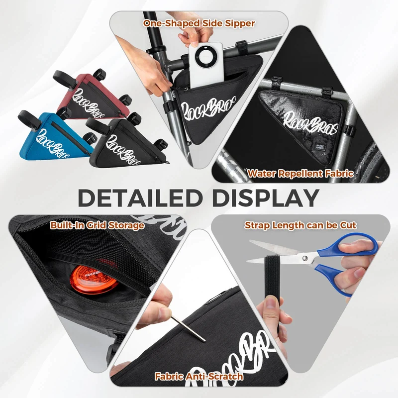 FlashRide Sketch Bike Triangle Bag - 0.8L