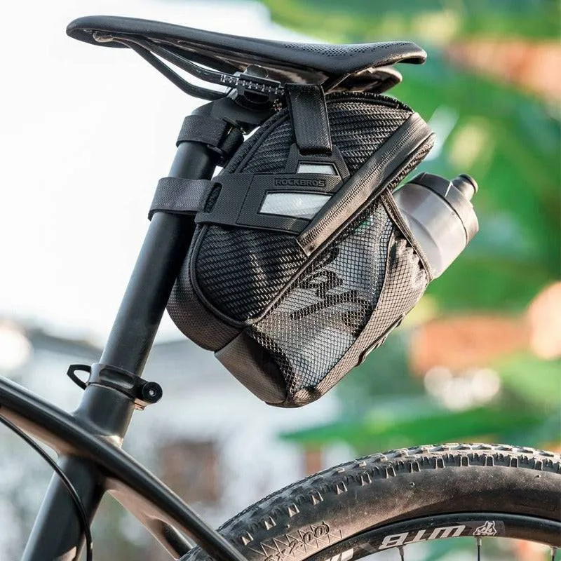 ROCKBROS wasserdichte Satteltasche mit Flaschenhalter for MTB Rennrad