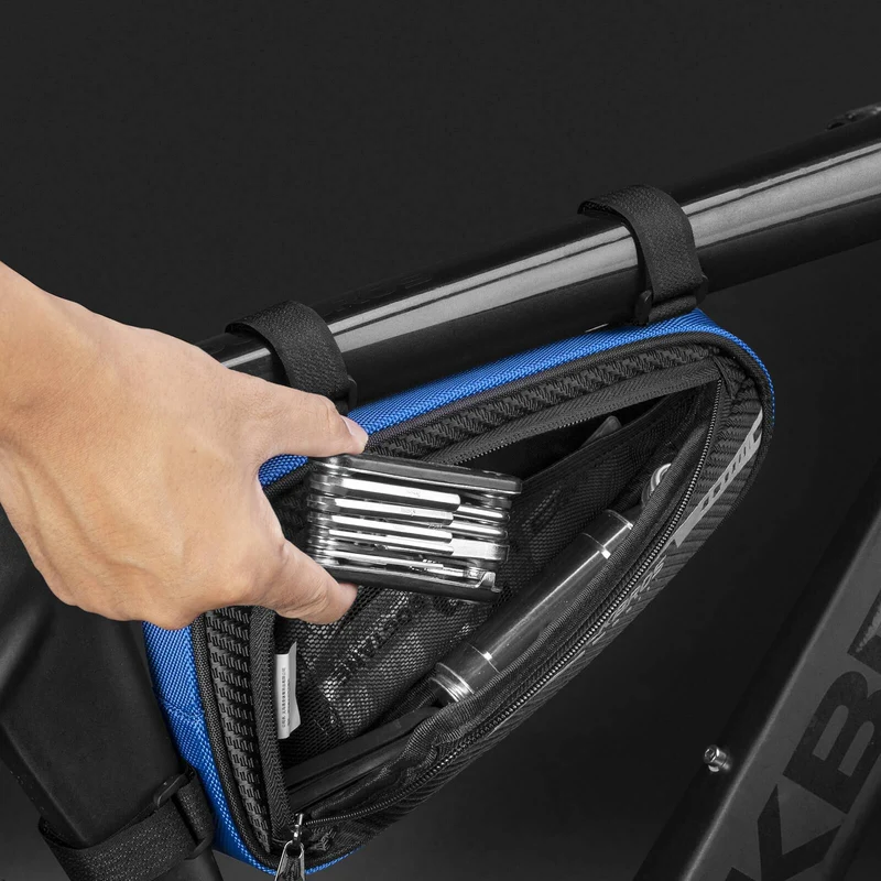 ROCKBROS Rahmentasche wasserdicht Dreieckstasche for MTB 및 Rennräder 1,2L