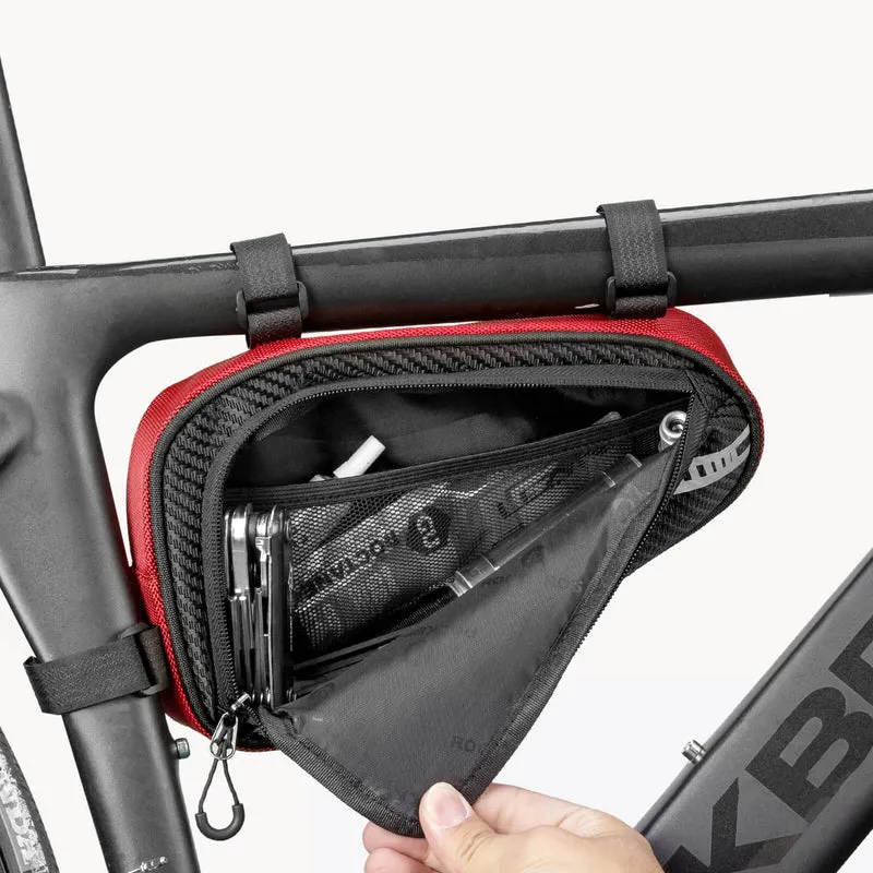 ROCKBROS Rahmentasche wasserdicht Dreieckstasche for MTB 및 Rennräder 1,2L
