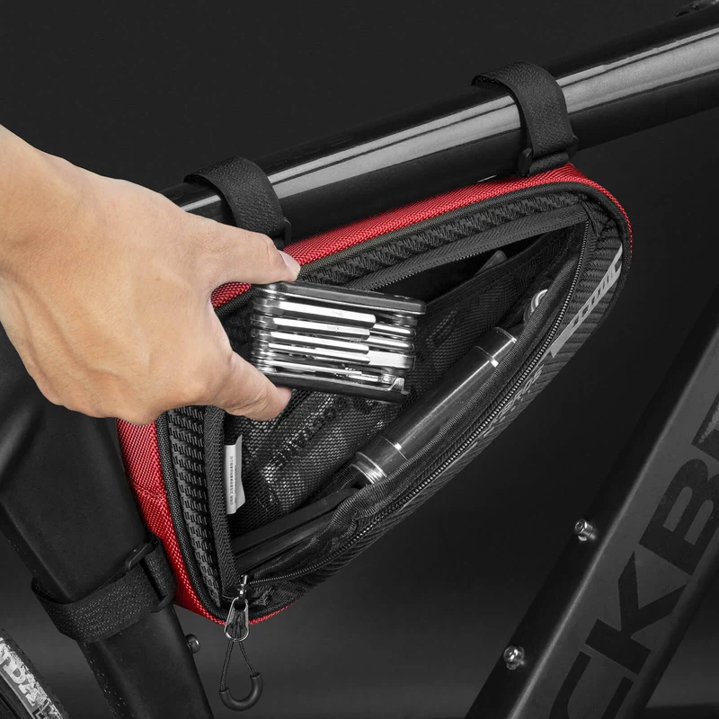 ROCKBROS Rahmentasche wasserdicht Dreieckstasche for MTB 및 Rennräder 1,2L