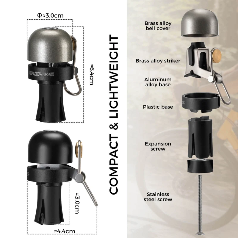 Aluminum Bike Handlebar Bell