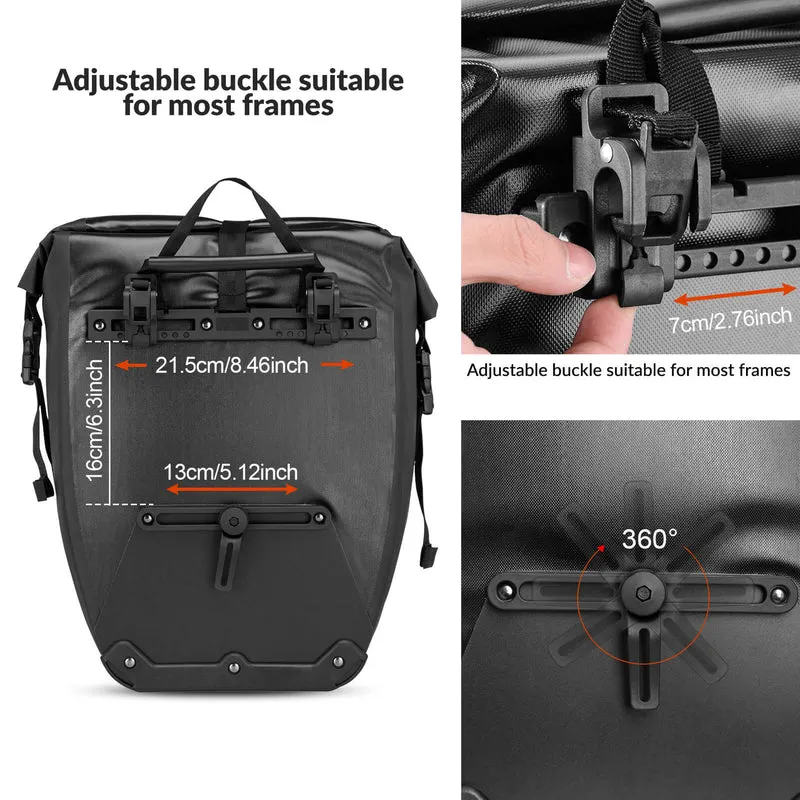 Waterproof Bike Pannier - 27L