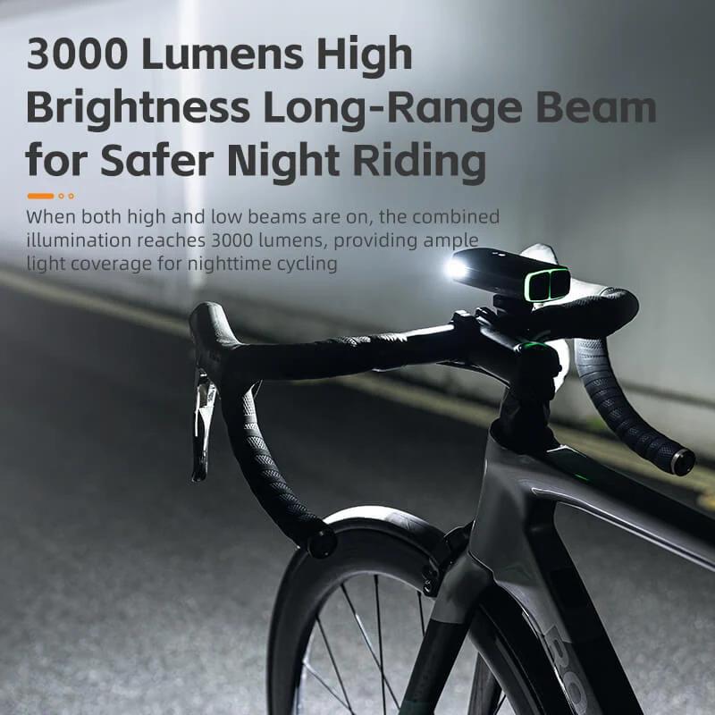 3000 Lumens Bicycle Headlight