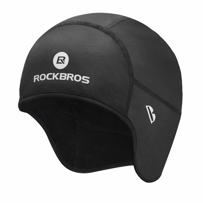 Cycling Skull Cap Helmet Liner with Thermal Fleece