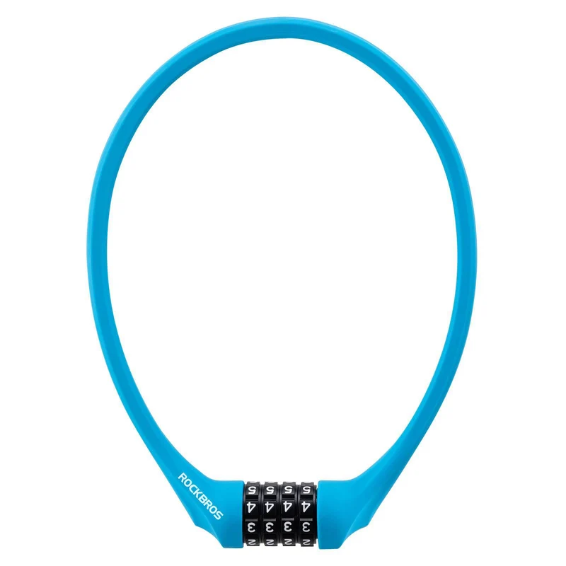 ROCKBROS Fahrradschloss mit 4-Stellig Zahlencode 65cm 랑