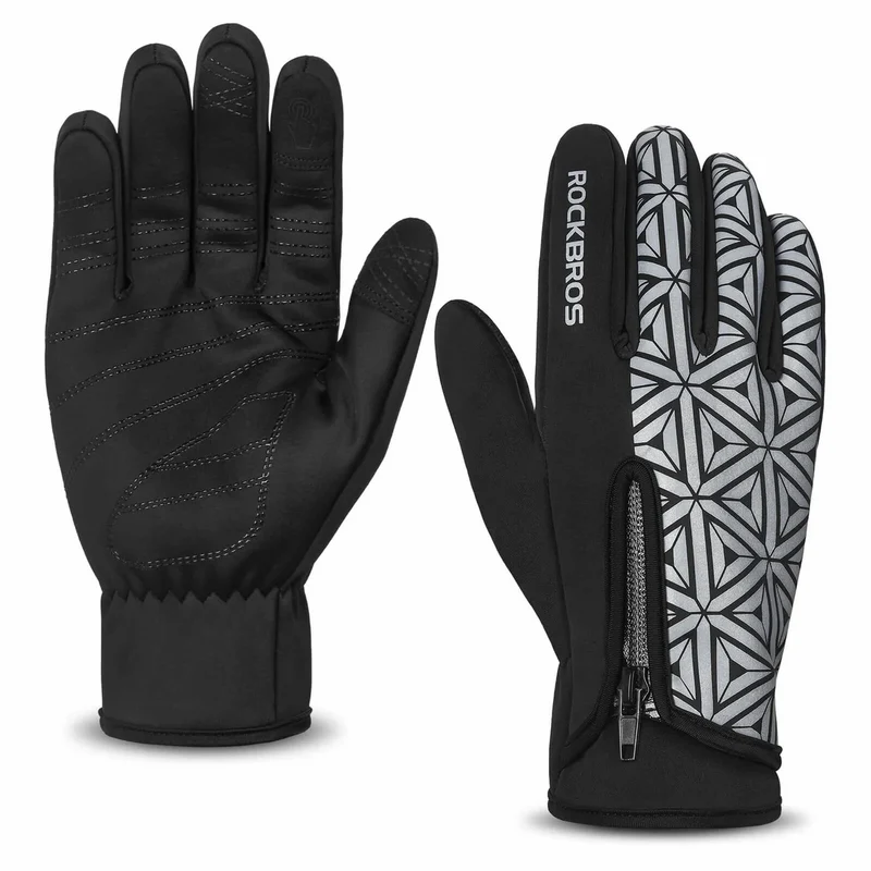 Fleece Full Finger Cycling Gloves