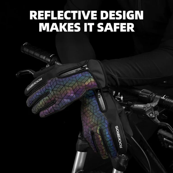 Fleece Full Finger Cycling Gloves