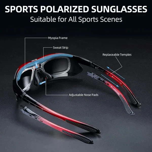 Polarized Cycling Sunglasses UV Protection