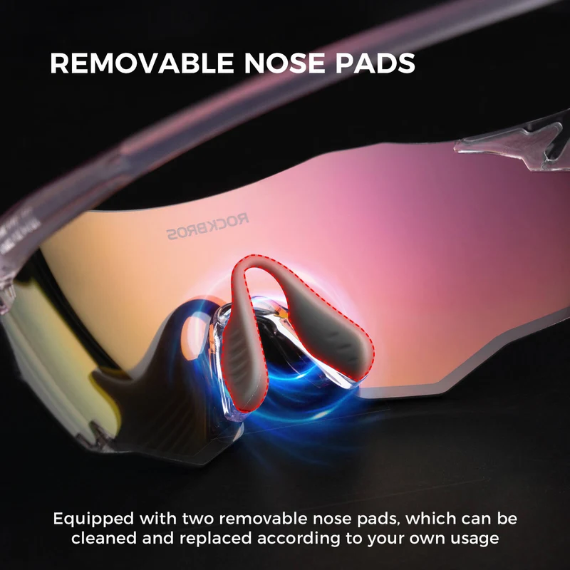 Rimless Photochromic Cycling Glasses