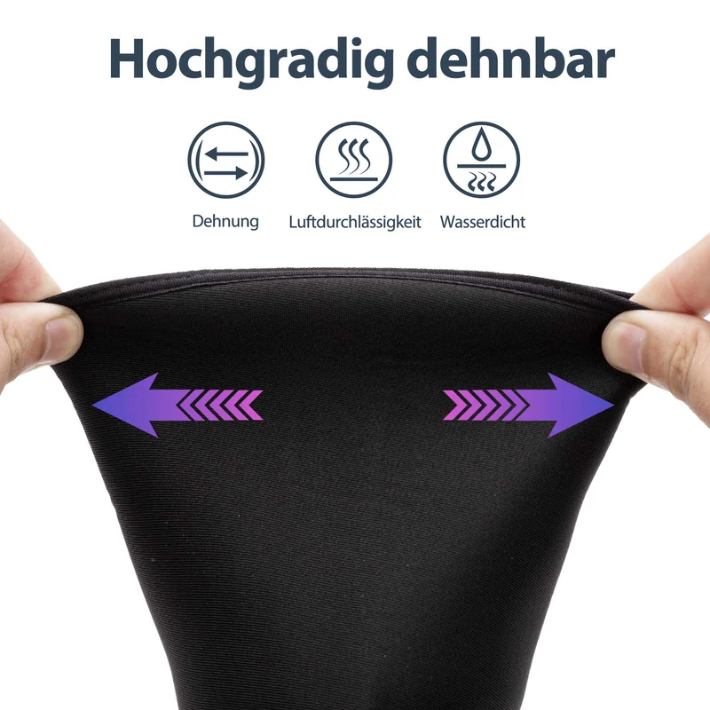 ROCKBROS Fahrrad Überschuhe 겨울 따뜻한 Überzieher für Radsport Schwarz