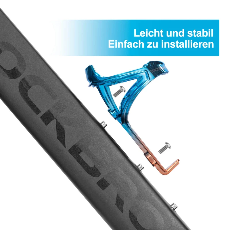 ROCKBROS Flaschenhalter Fahrrad Getränkehalter Leichtgewicht für MTB Rennrad