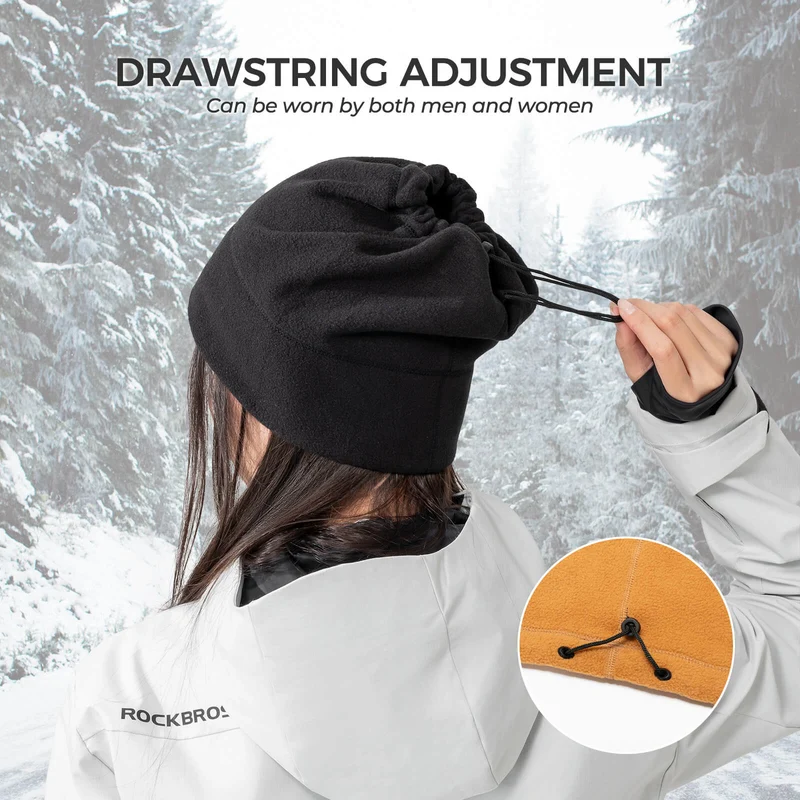Winter Fleece Neck Warmer & Ski Mask