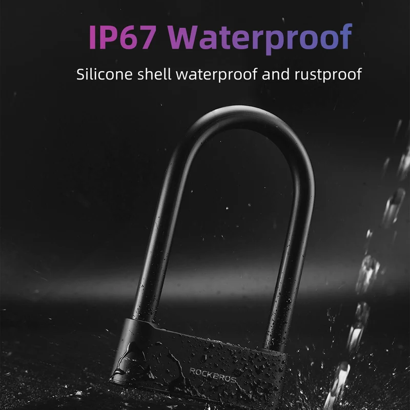 Smart Bluetooth Fingerprint U Lock
