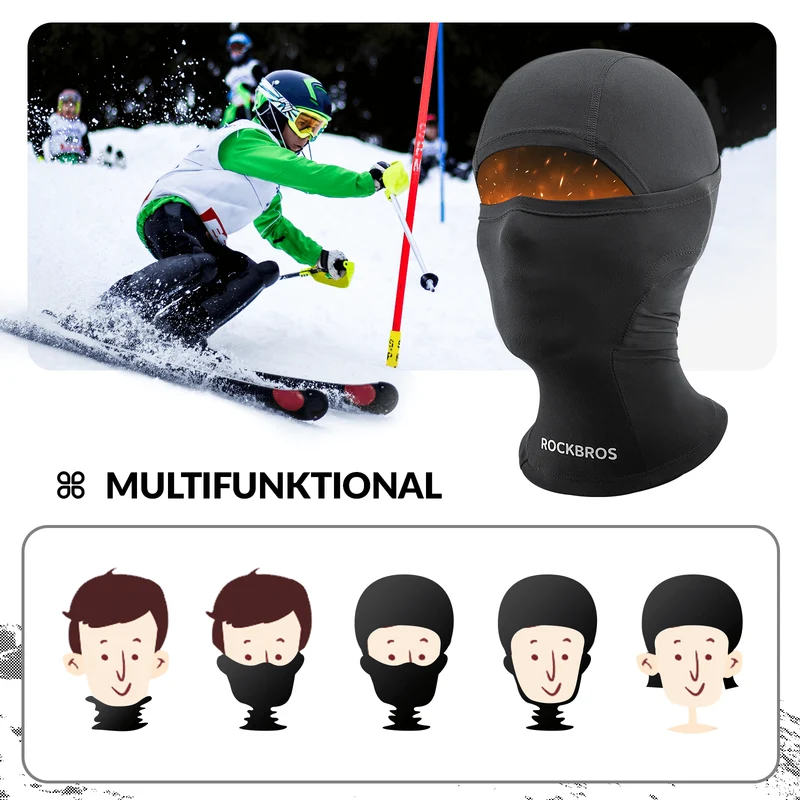 ROCKBROS Kinder Winter Sturmhaube Balaclava Gesichtsmaske für Mädchen/Jungen