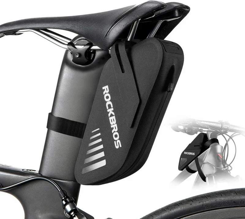Waterproof Bike Saddle Bag - 0.6L