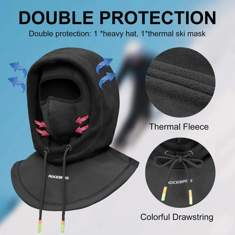 Thermal Fleece Ski Balaclava